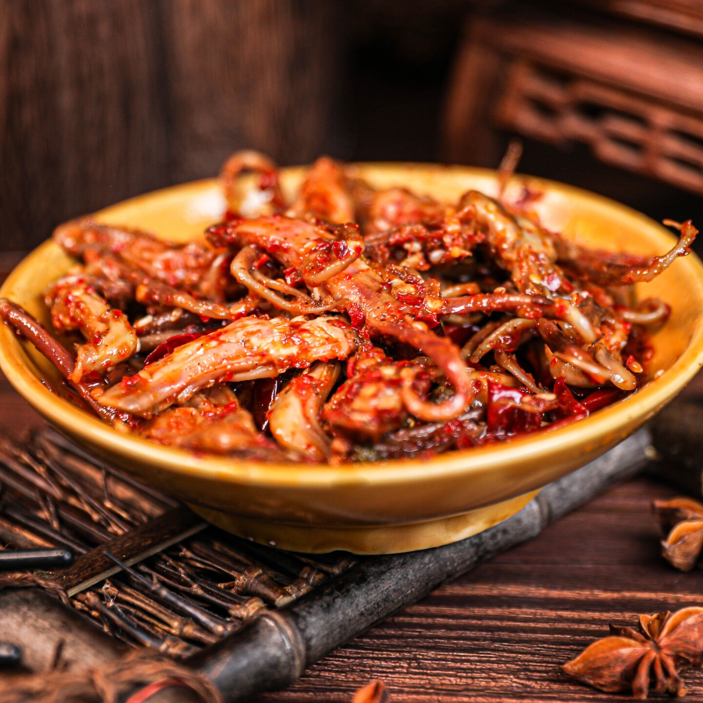 蜀味颂冷吃鸭舌四川自贡特产美食香麻辣解馋追剧下酒办公室小零食