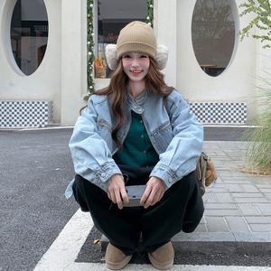 新款牛仔羽绒服 D2628 P335 K458图片