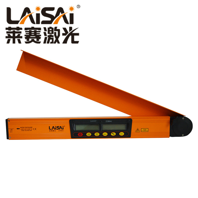 莱赛ls165iii数显水平尺测夹角水平垂直角多功能坡度仪激光水平仪