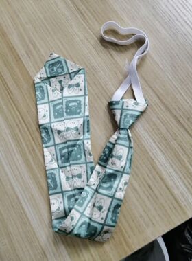 清仓日系学院少女学生绿色可爱小兔子少女学生衬衣配件领带  百搭