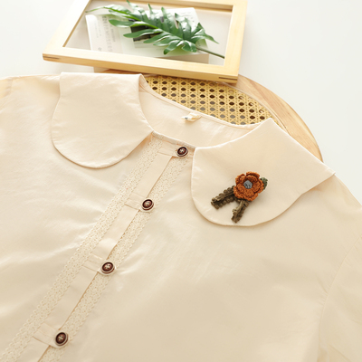 2025春季新款森系减龄百搭衬衫