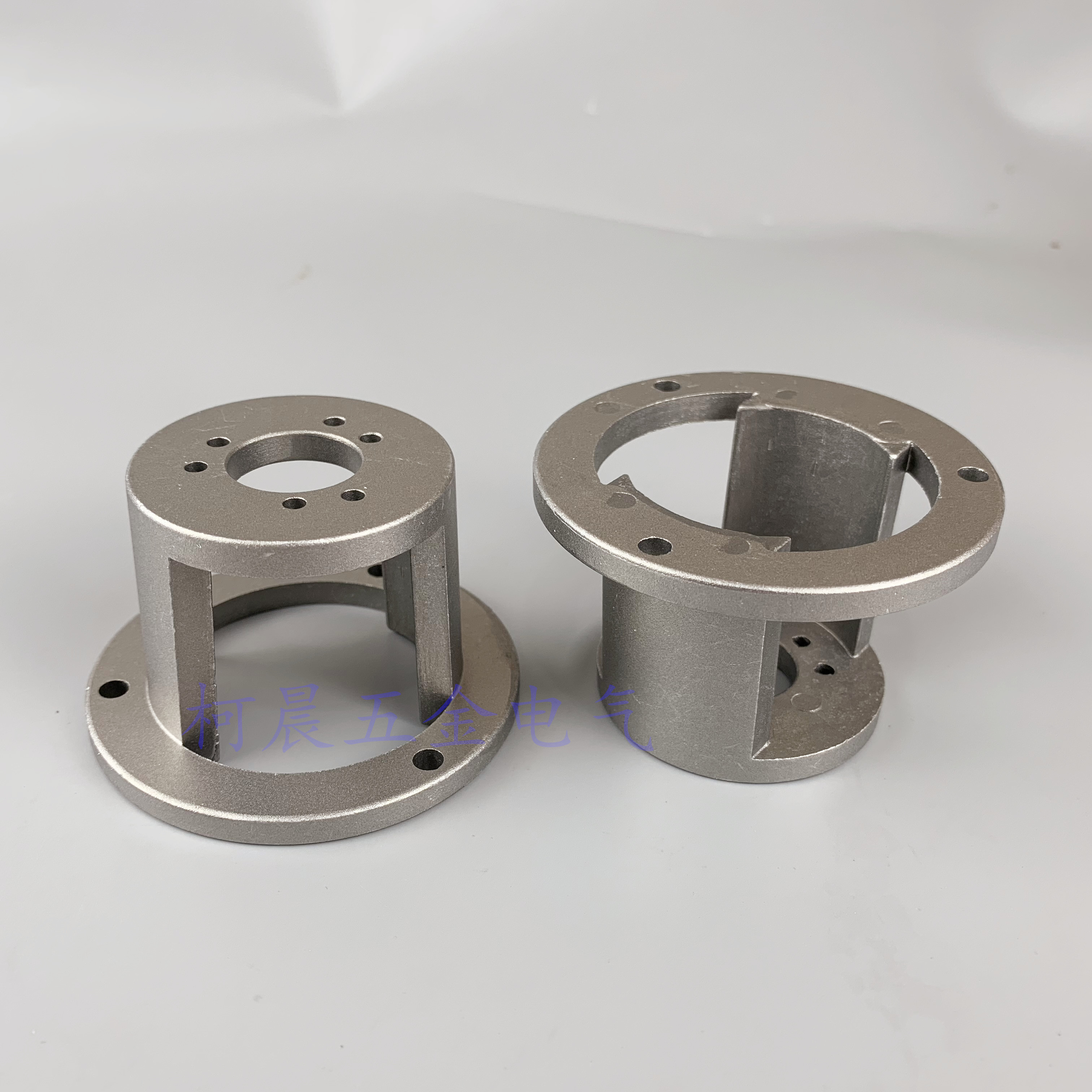 光洋编码器专用铝合金安装支架6孔固定架 止口20mm E6B2图片