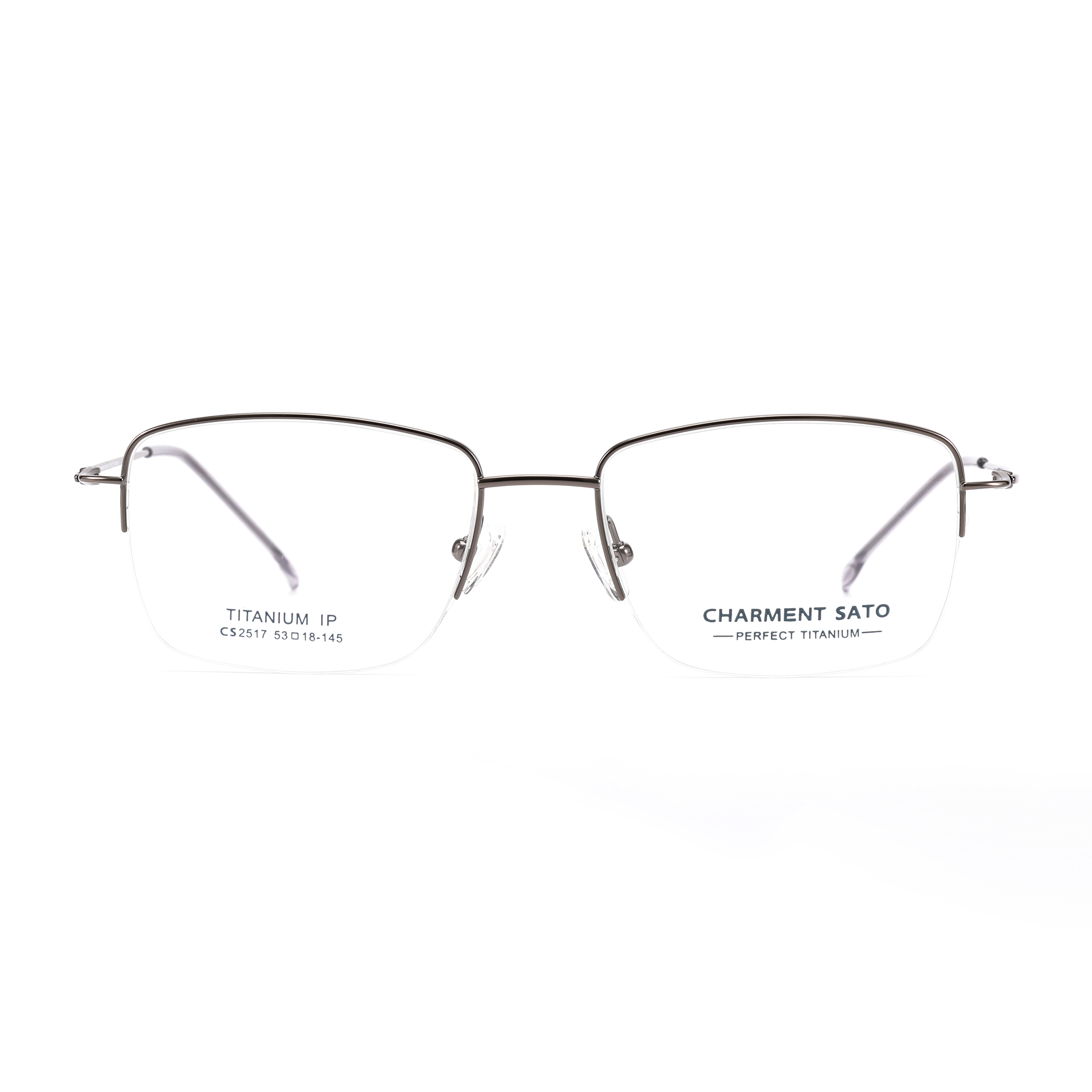 CHARMENTSATO半框近视眼镜架