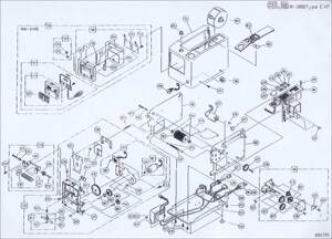 M-1000全自动胶纸机 胶带切割机配件齿轮423# M-1000胶纸机配件