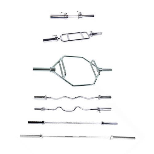 杠铃哑铃杆环形六角米曲直杆