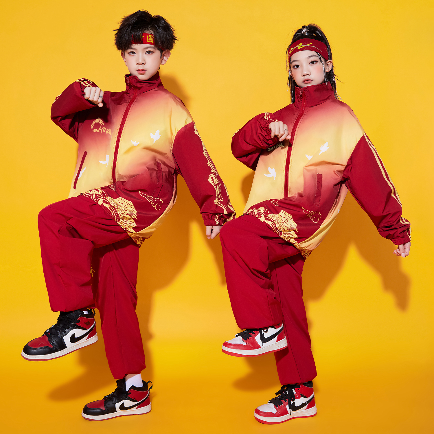 中小学生运动会演出服元旦表演服