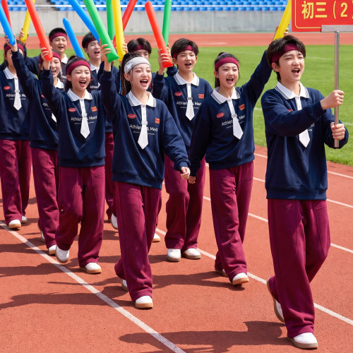 学生运动会入场班服儿童演出服