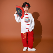 男童中国风套装 2025新款 汉服新中式 儿童唐装 古风幼儿园日常可穿