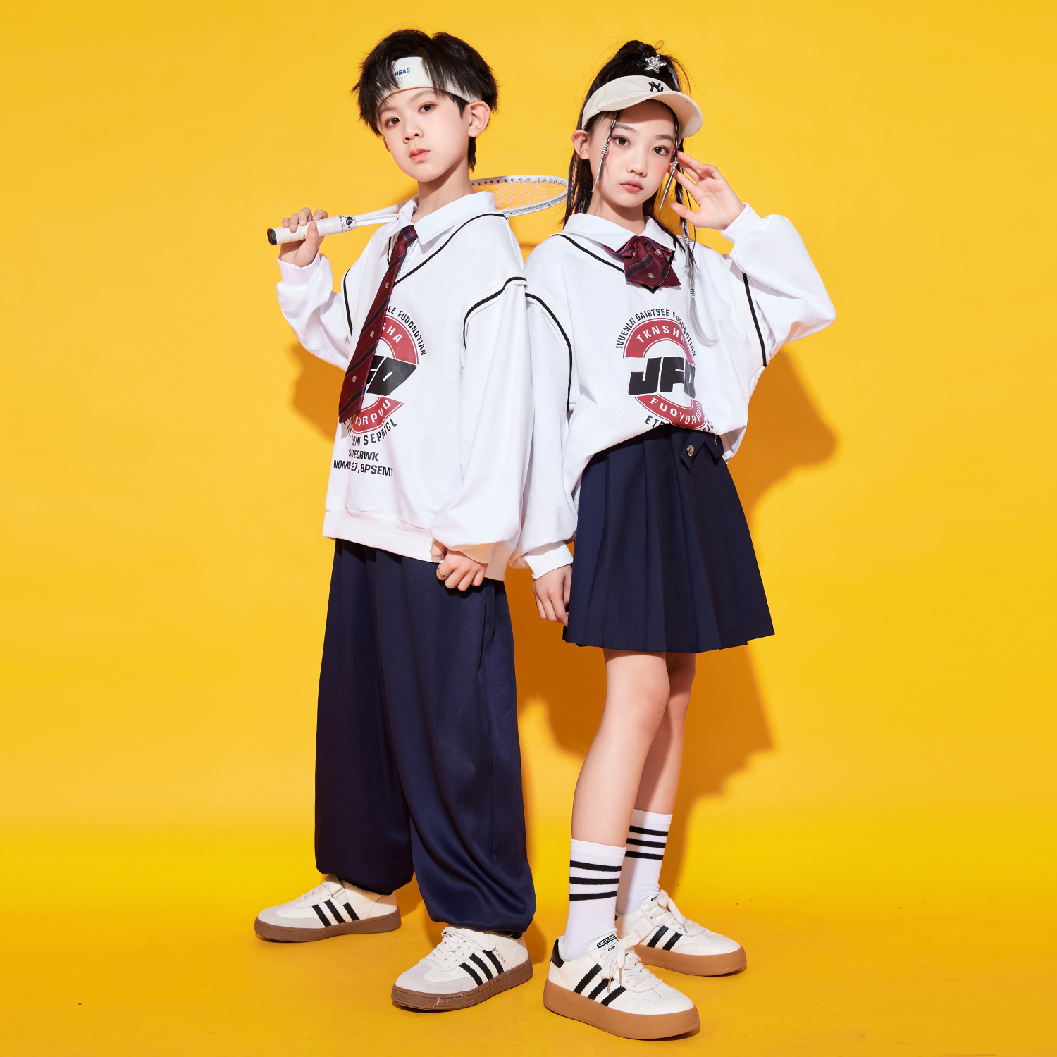 小学生校服套装英伦学院风2025新款秋季运动会班服卫衣幼儿园园服