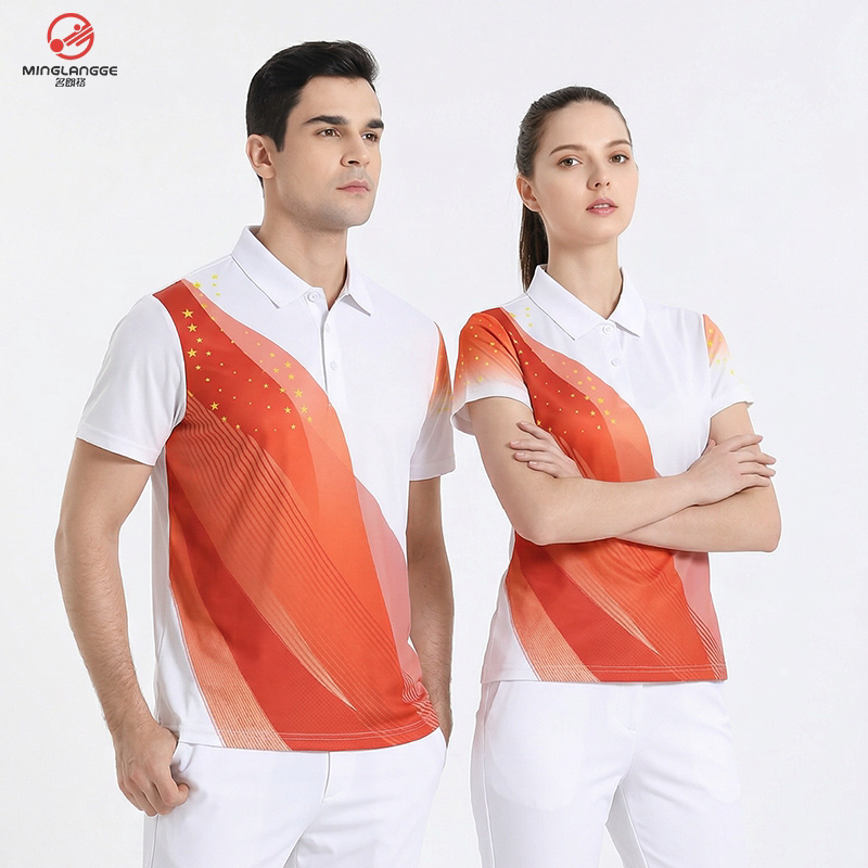 名朗格短袖套装男女同款广播体操活力工间操运动会领奖团购出场服