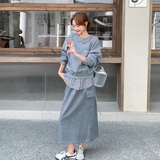 【大货】26款假两件卫衣套装2C055-5091-P175控268，女装套装/套裙，2C055