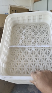 食用菌耐高温灭菌筐平菇周转筐高温组培筐高温灭菌筐加厚塑料筐