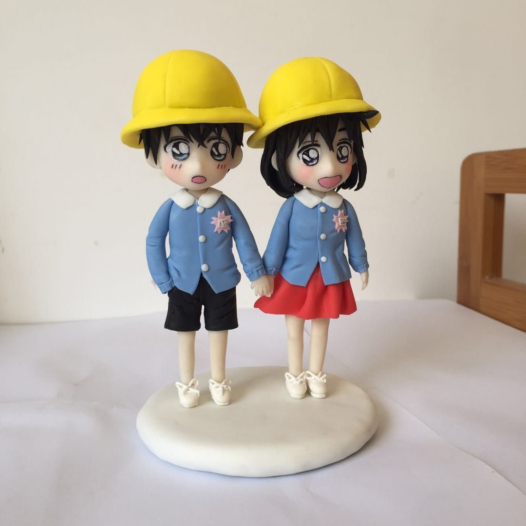 来图定制真人q版超轻粘土人偶摆件送闺蜜朋友送情人专属定做礼品