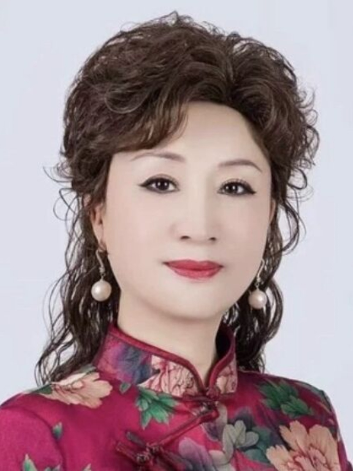 头顶卷发片全真发遮白发补发块