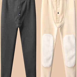 贴身老爸棉裤 保暖裤 高腰加热打底裤 天鹅绒加厚2025冬秋裤 男式
