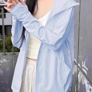 冰丝防晒衣女款夏季薄款外套2026新款透气遮阳防紫外线宽松防晒服