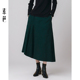 素芭艺术感不对称斜摆半身裙女秋季 时尚 百搭高级感A字长裙SK0558