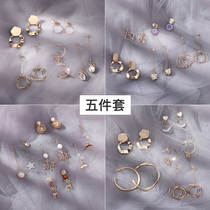 One week Earrings Set Earrings 2020 advanced sense South Korea net red girl Earrings 2019 New Fashion Earrings