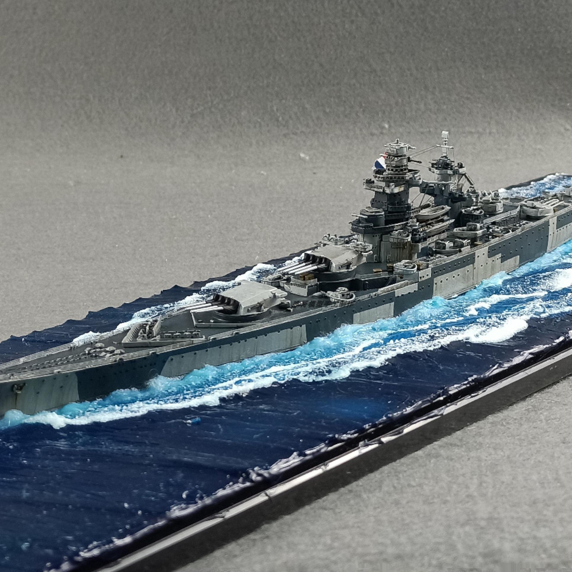 仿真模型战列舰小号手