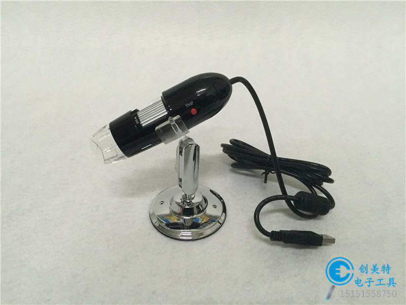 特价25-200倍便携高清数码显微镜USB电子放大镜带拍照录像 电路板