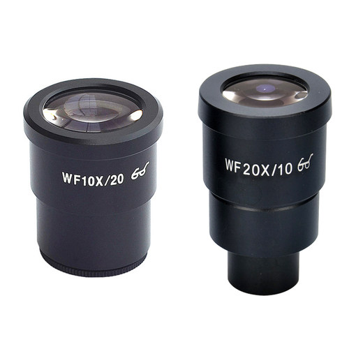 体视显微镜WF20X/10mm广角目镜30mm接口 带测量测微尺显微镜物镜