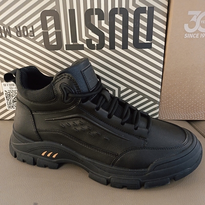 大东男鞋2025新款冬季时尚高帮鞋男士休闲运动鞋百搭潮鞋6071