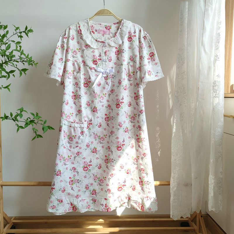 纯棉棉布梭织棉夏季甜美轻薄透气