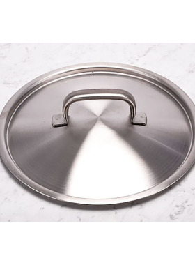 德国wmf福腾宝不锈钢五星 平底锅汤锅奶锅通用锅盖盖子