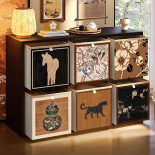 刚制书架卡莱克格子柜置物架自由组合柜子客厅落地书柜儿童小书架