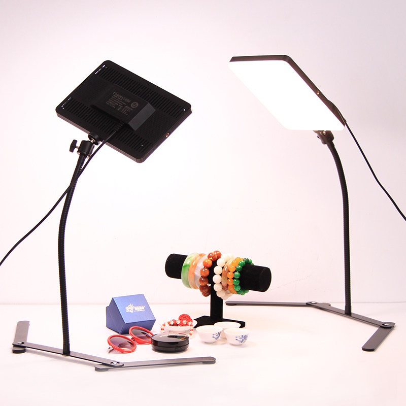 led珠宝直播灯翡翠文玩拍照桌面摄影直播间专用静物拍摄灯补光灯