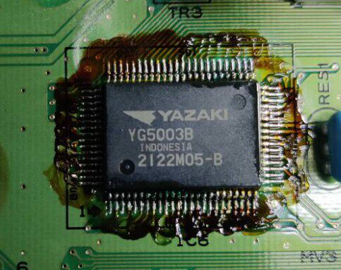 YG5003B QFP100 YAZAKI 全新汽车电脑芯片