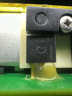 原装进口拆机原字 SPP21N50C3 21N50C3 TO-220直插21A500V MOS管