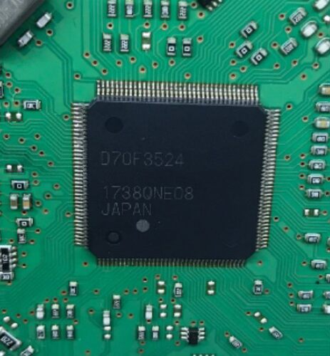 D70F3524 D70F3524A  汽车电脑板易损CPU芯片144脚位 空白无程序