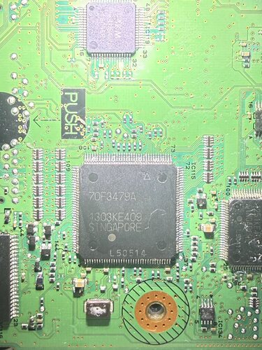 70F3479A  汽车电脑版CPU芯片