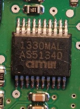 AS5134D AS5134 SSOP20 磁编码器芯片 原装正品现货 直拍