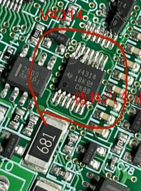 TLV4314IPWR 丝印V4314 贴片TSSOP-14四路轨到轨运算放大器芯片IC