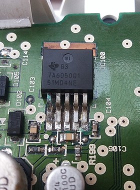 7A6050Q1 汽车仪表电脑板低压降稳压器TO263 贴片三极管