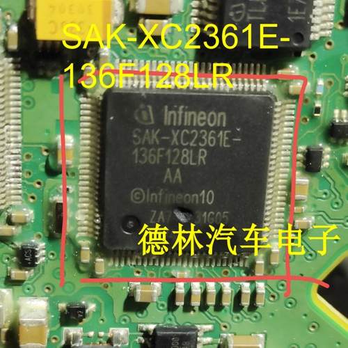 SAK-XC2361E-136F128LR AA 英飞凌单芯片微控制器IC/单片机 割板