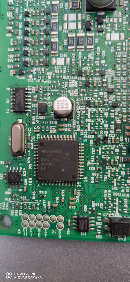 微控制器芯片MB90548GSPMC-GS-326《IC+MCU+16BIT+128KB+MROM+100