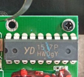 YD1517P 伴音功放模块芯片  DIP18直插 全新