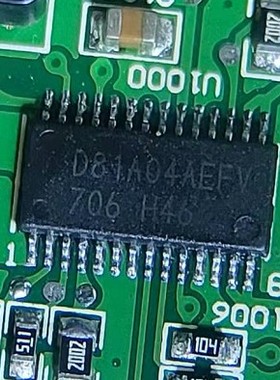 D81A04AEFV  BD81A04AEFV    汽车电脑4通道白色LED驱动器芯片