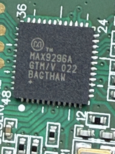 MAX9296AGTM MAX9296AGTM/V+T 封装QFN 丝印MAX9296 串行接口芯片