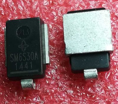 进口原装 SM6S30A SM6S30AHE3 瞬态二极管 TVS贴片 DO-218