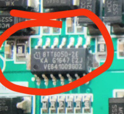 BTT6050-2E灯光驱动芯片