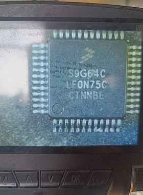 S9G64CLF 0N75C S9G64MLF ON75C长安逸动电脑板CPU芯片IC QFP48脚