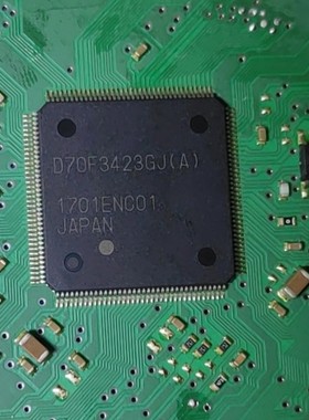 D70F3423GJ(A) QFP144 汽车电脑板CPU芯片 全新空白