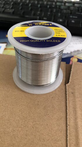 焊锡丝有铅锡线250克/卷 0.6-0.8mm高纯度免洗锡线有使用效果视频