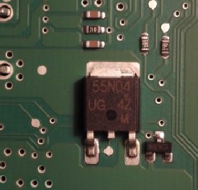 55N04汽车电脑板进口三极管