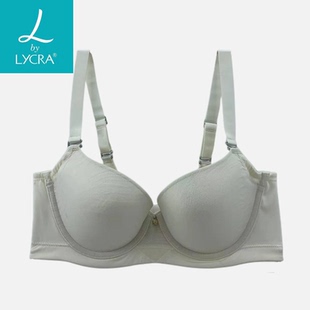 莱系列内衣3 4中厚杯有钢圈高侧比侧收副乳聚拢舒适文胸0GI05