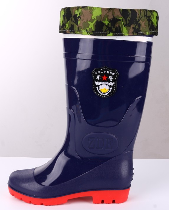 Chaussures - bottes caoutchouc homme - semelle tendon - Ref 960970 Image 3